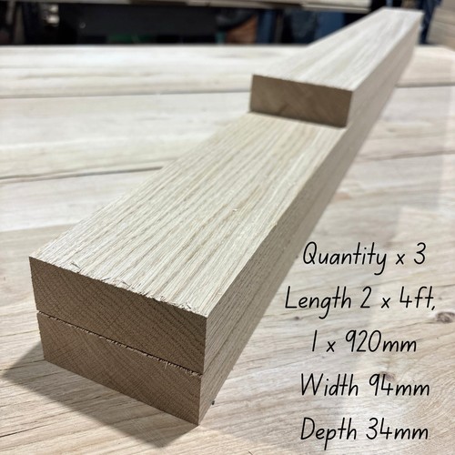Planed oak hardwood timber - oak,