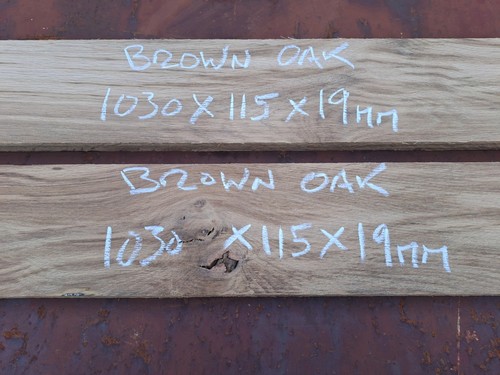 Brown oak board - wood,