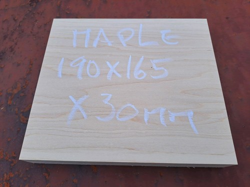 Maple wood blank for arts - maple,