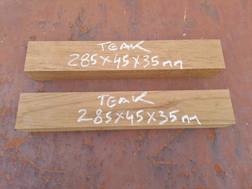 Burmese teak wood spindles - wood,