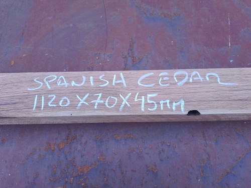 Spanish cedar wood blank for - spanish,