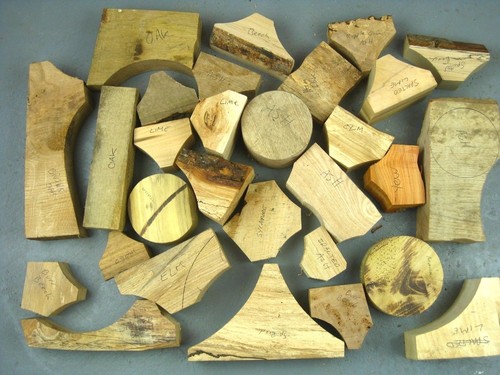 7kg wood offcuts box - offcuts,
